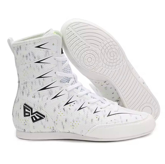 Zapatilla de boxeo blanca